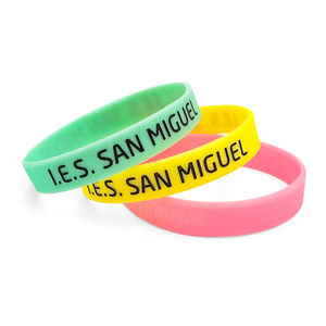 Pulsera de Silicona Promocional Ecológica, Sin Pedido Mínimo, con Logotipo Personalizado, Luminosa, con LED, para Eventos - Product Image 6