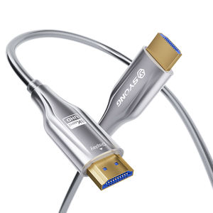 Câble HDMI Optique SYONG 8K60Hz pour Transmission Vidéo et Audio, Blindage Extérieur, 1080p 40M Ultra HD <span class=keywords><strong>TV</strong></span> HDMI 2.1 Moniteur d'Ordinateur - Product Image 1