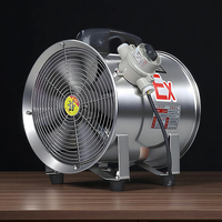 Ventilateur d'extraction industriel mobile, Circulateur d'air portable, Ventilateur axial à tambour haute performance