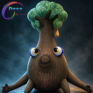 Mascotte Gonfiabile Gigante a Forma di Albero Cartoon per Promozione Parchi a Tema, Eventi, Decorazioni e Spettacoli - Product Image 5