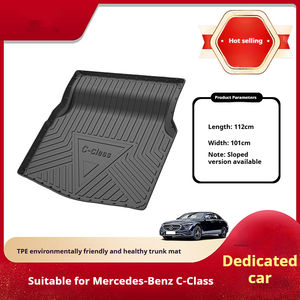 Alfombrilla de Carga para Maletero de Coche 3D, Alfombrillas de TPE para Automóviles, Accesorios Interiores para Mercedes-Benz Clase C Sedán Gasolina C350e - Product Image 2