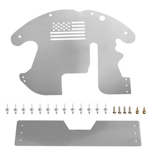 Plaque de protection pour Toyota Prius 583 mm x 462 mm en acier, protection du moteur, modèle 10-15, argent - Product Image 5