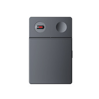 Perekam Audio MP3 WAV Aluminium Alloy USB 2.0 untuk Rekaman Ringkasan Transkrip Rapat AI, Persiapan Ujian Kelas