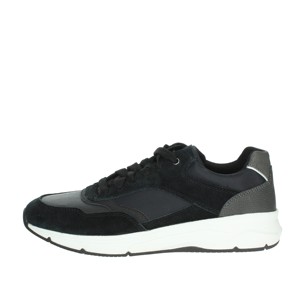 Sneakers uomo basse U36CZB 022FU nere mocassini sportivi di tendenza retrò scarpe da basket con fodera in rete morbida scarpe da passeggio - Product Image 1