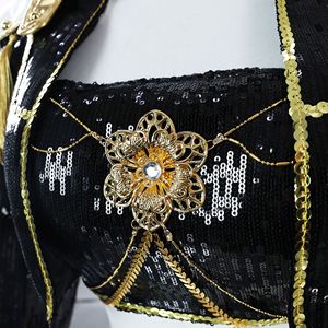 زي أنيمي تأثيري عالي الجودة هالوين كرنفال الزي K البوب الصيادين شيطان زي مجموعة مع شعر مستعار - Product Image 5