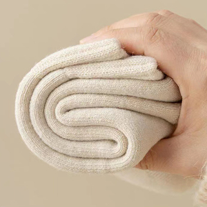 Bán Buôn Mềm Mại Thoải Mái Crew Ấm Người Đàn Ông Của Mùa Đông Dày Alpaca Tự Nhiên Vớ Len - Product Image 3