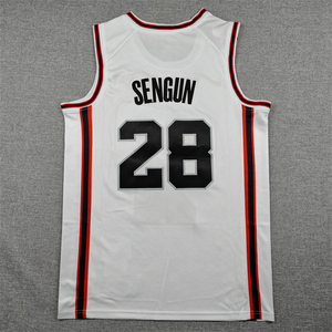 Camiseta de Baloncesto <span class=keywords><strong>Kevin</strong></span> <span class=keywords><strong>Durant</strong></span> 2026, Alperen Sengun, Amen Thompson, Cosida, Retro, para Hombre, Tallas S-2XL, Gran Venta - Product Image 4