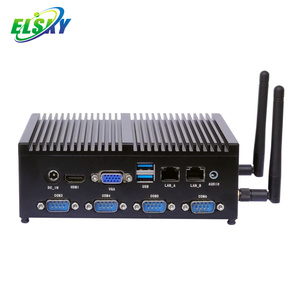PC Industrial Sin Ventilador ELSKY M818 con CPU Skylake de 6.ª Generación CORE I7-6500U, 1/2*LAN, 6/8*USB, 6*COM, RS232/RS422/RS485 Opcional - Product Image 2