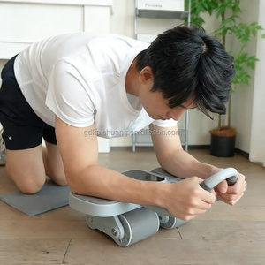 Accessoires de fitness pour la gym : Roue abdominale pivotante, équipement d'entraînement à domicile pour l'exercice quotidien et le renforcement du tronc, matériel de fitness pratique - Product Image 2