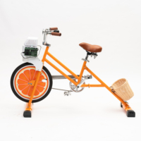 Bicicleta de burbujas EXI Adorable con motor de pedales para niños, bicicleta de ejercicio con ruedas de 20 pulgadas para fiestas escolares