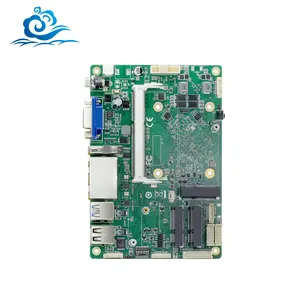In-Tel Core i7 5500U Eingebettetes Industrie-PC-Mainboard 3,5 Zoll Dual NIC 6xCOM 4G-SIM-Karte WiFi VGA Ubuntu Mini-PC-Motherboard