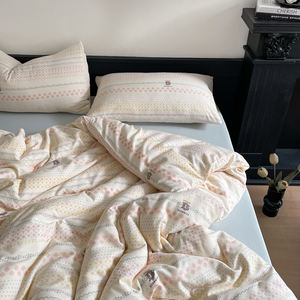 Nouveau motif imprimé floral lavé microfibre Faux lin vente <span class=keywords><strong>en</strong></span> gros ensemble <span class=keywords><strong>de</strong></span> housse <span class=keywords><strong>de</strong></span> couette <span class=keywords><strong>en</strong></span> <span class=keywords><strong>ligne</strong></span> dans les ensembles <span class=keywords><strong>de</strong></span> literie à bas prix - Product Image 5
