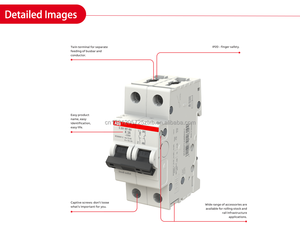 Commutateur de disjoncteur intelligent MCB 380V 4P fuite de terre en plastique Micro carré boîtier moulé disjoncteurs télécommande IOT pour entraînements - Product Image 4