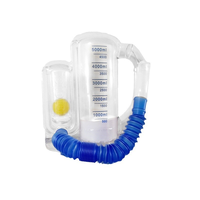 Entrenador Respiratorio de Gran Capacidad de 5000 ml, Dispositivo de Ejercicio para la Capacidad Pulmonar, Dispositivo de Entrenamiento para Pruebas de Aptitud Física para Estudiantes
