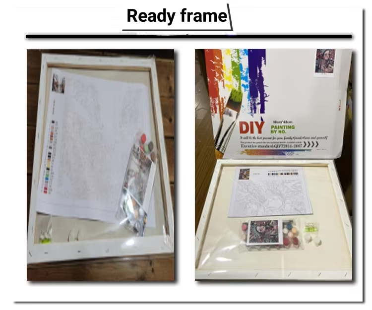 40x50cm ready frame