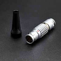 Connecteur circulaire auto-bloquant 2B 19 broches Push-Pull FGG.2B.319.CLAD92Z Prise & EGG.2B.319.CLL Prise femelle