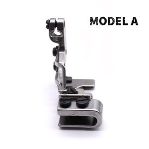 Nuevo pie de arrastre doble para doble pliegue con 4 hilos para dos capas de tela, compatible con overlockers de brazo bajo/medio/alto - Product Image 3
