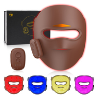 Masques LED sans fil OEM ODM à lumières rouges et infrarouges, 4 couleurs, pour le soin de la peau
