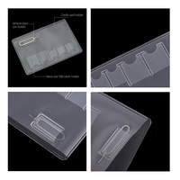 Sac de rangement Portable pour cartes SIM, Micro broches Nano pour stockage des cartes mémoire et support de cartes SIM