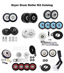 Kit de rouleaux de support de tambour de sèche-linge 4392067 compatible avec <span class=keywords><strong>Whirlpool</strong></span> Kenmore, remplace WED4815EW1 W10837240 WED75HEFW0 WED70HEBW0 - Product Image 6