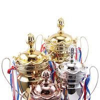 Trophée Coupe de Football Meilleures Ventes 2023 Haut de Gamme Galvanisé Trophée Coupe Sport