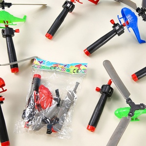 Hélicoptère Libellule Coloré en Plastique pour Enfants, Jouet Éducatif d'Extérieur à Tirer avec Câble - Product Image 6