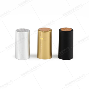 Bouchon de bouteille de vin en PVC de forme cylindrique, thermosensible, étanche, <span class=keywords><strong>réutilisable</strong></span>, pour pots de 100 ml, capuchon rétractable scellable - Product Image 3