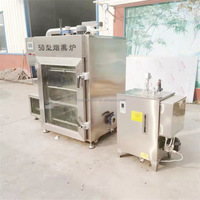 Four à fumage industriel 300L pour la fabrication de poisson fumé, machine à fumer pour la transformation de saucisses