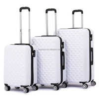 Vente en gros Bagages ABS de haute qualité avec roue Spinner Ensemble de bagages de voyage de 20 24 28 pouces