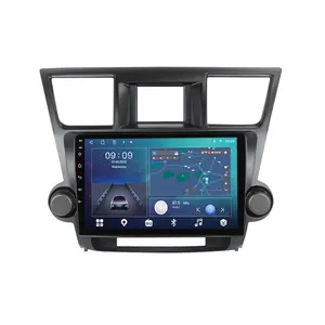 LT LUNTUO TS18 Android 13オートエレクトロニクスカーラジオforToyota Highlander 2 XU40 2007-2014カーDVDプレーヤー