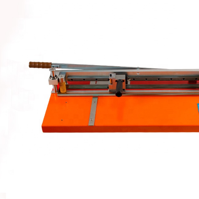 Manual v type cardboard grooving cutting machine
