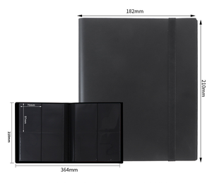 Carpeta <span class=keywords><strong>de</strong></span> Cartas con 4 Bolsillos y 160 Tarjetas, en Varios Colores, para <span class=keywords><strong>Juegos</strong></span> <span class=keywords><strong>de</strong></span> Cartas Coleccionables, TCG, MTG, Béisbol, con Correa <span class=keywords><strong>de</strong></span> PP - Product Image 6