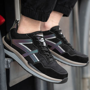 Chaussures de sécurité légères JB671, embout en acier, anti-perforation, résistantes aux étincelles, respirantes, réfléchissantes, antidérapantes, bottes industrielles - Product Image 4