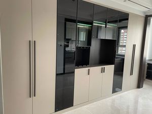 Customized Size Solid Wood <b>Sideboard</b> Restaurant Furniture Made From Environmentally Protected Materials - Product Image 3