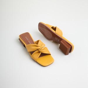 Nouvelles sandales d'été en cuir à brides croisées et talon bas pour femmes, style INS - Product Image 1