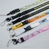 25 años de antigüedad, herramienta de cuello personalizada barata de fábrica, cordones personalizados de sublimación de poliéster con logotipo personalizado