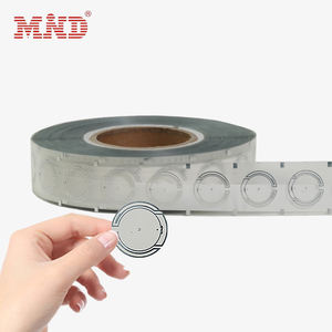 저렴한 장거리 860-960 Mhz ISO18000 6C 습식 인레이 Uhf <span class=keywords><strong>RFID</strong></span> 원형 태그 스티커 라벨 자산 추적 - Product Image 1