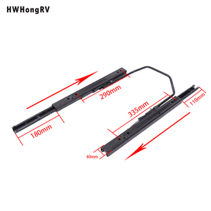 Kit Universale per Slitte e Guide dei <span class=keywords><strong>Sedili</strong></span> Auto e Furgoni con Chiusura Bilaterale in Acciaio per <span class=keywords><strong>Sedili</strong></span> <span class=keywords><strong>Aftermarket</strong></span> Autotecnica - Product Image 4