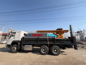 <span class=keywords><strong>รถ</strong></span>ขุดเจาะบ่อน้ำแบบติดตั้งบนรถบรรทุก 400M 600M พร้อมบริการจัดส่งรวดเร็ว เครื่องเจาะน้ำแบบลมแรงดันสูง - Product Image 5
