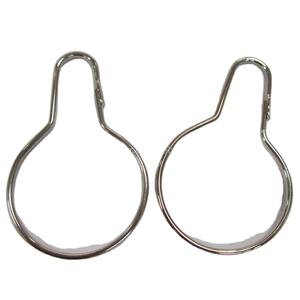 Metal Bahar Yapış Kanca Metal Armut Biçimli Bahar Klip Perde Klip - Product Image 1