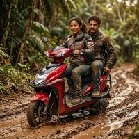 Moto électrique de loisirs urbaine de haute qualité 1200W 60V puissante avec batterie au plomb/lithium