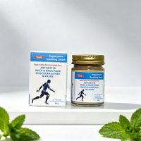 Crème analgésique à base de plantes Lijitang OEM pour le cou, les épaules et les douleurs musculaires