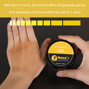 Gel autobronzant personnalisé aux peptides, marque privée, sans traces, bronzage progressif, lotion bronzante visage et corps, fabricant - Product Image 4