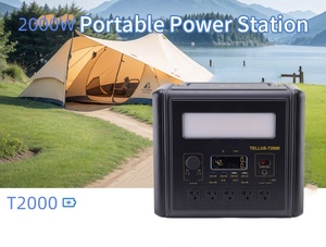 Estación de Energía Portátil de 2000W 1536WH, Generador Solar con Batería de Iones de Litio LiFePO4 para Uso en Exteriores y Automóviles - Product Image 5
