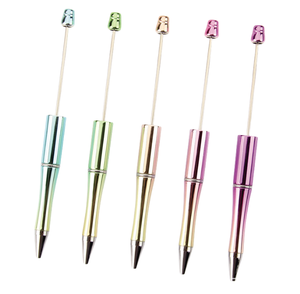 Aangepaste Balpen Kralen Kleurrijke Handgemaakte Cadeau Hars Kralen Balpen - Product Image 4