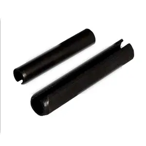 M1 M1.5 M4 M6 M16 Black Elastic Cylindrical Pin Dowel Pin Straight Spring Pins