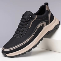 Chaussures de sport décontractées en gros, style slip-on, légères, imperméables et respirantes pour hommes, idéales pour la marche et la course en extérieur