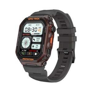 Montre connectée FT61 avec assistant vocal IA, appels Bluetooth, suivi du sommeil et des activités sportives, GPS, étanche IP68, bracelet en silicone – Unisexe, tendance - Product Image 2