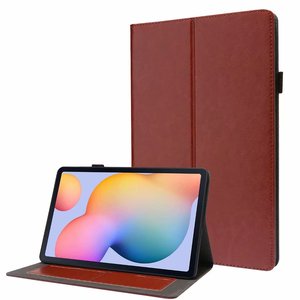Étui à rabat en PU motif Crazy Horse avec emplacement pour cartes pour tablette <span class=keywords><strong>Samsung</strong></span> <span class=keywords><strong>Galaxy</strong></span> <span class=keywords><strong>Tab</strong></span> <span class=keywords><strong>A</strong></span> <span class=keywords><strong>10</strong></span>.1 T510/T515 <span class=keywords><strong>2019</strong></span> - Product Image 1