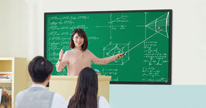 Tableaux blancs interactifs 4K <span class=keywords><strong>de</strong></span> 43 à 110 pouces 21 ans d'expertise pour les écoles Bureaux d'entreprise Connectivité et support double système - Product Image 3